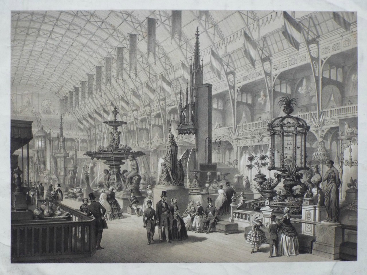 Antique Prints Of Crystal Palace London