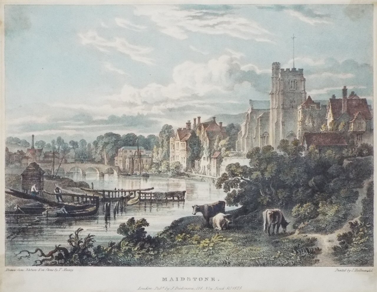 Lithograph - Maidstone - Maisey