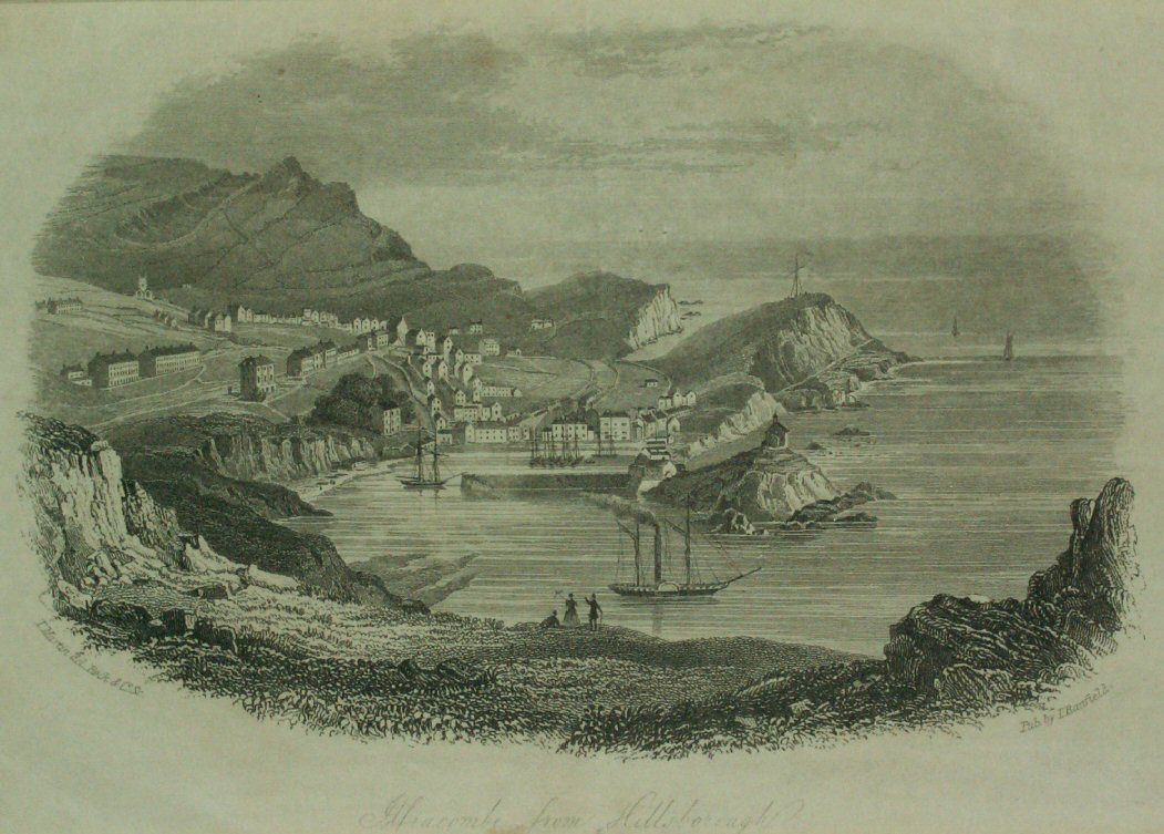 Steel Vignette - Ilfracombe from Hillsborough - Rock