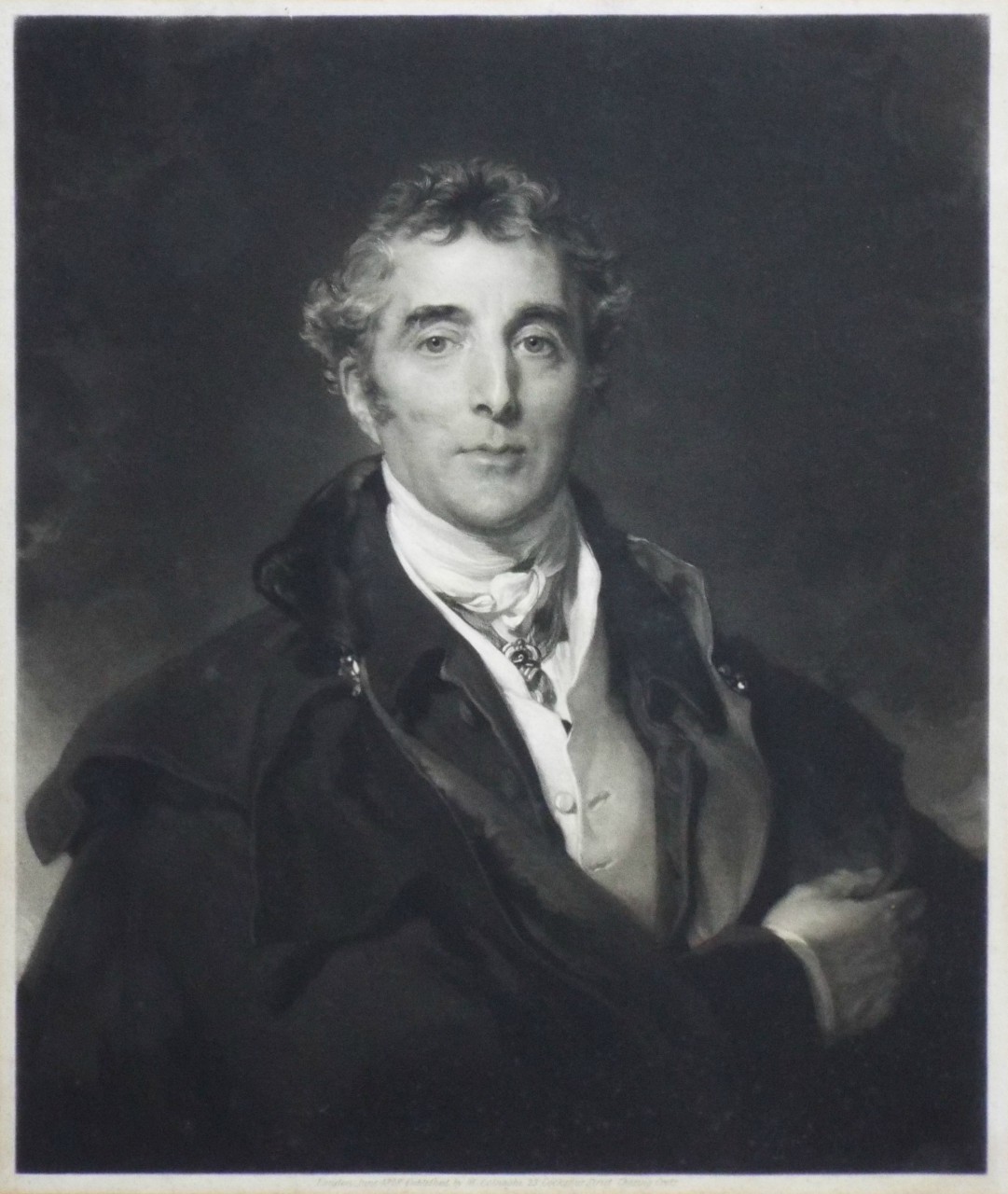 Mezzotint - Duke of Wellington