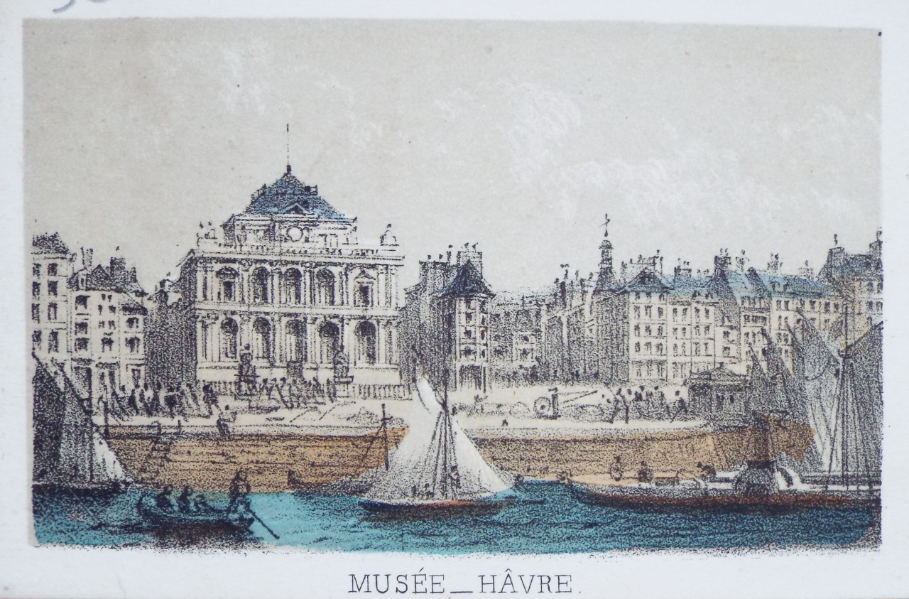 Lithograph - Musee - Havre.