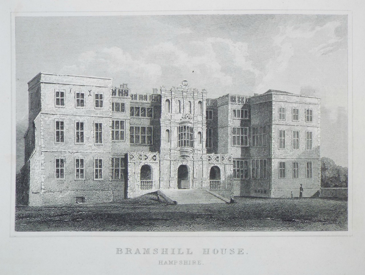 Print - Bramshill House. Hampshire. - Watkins