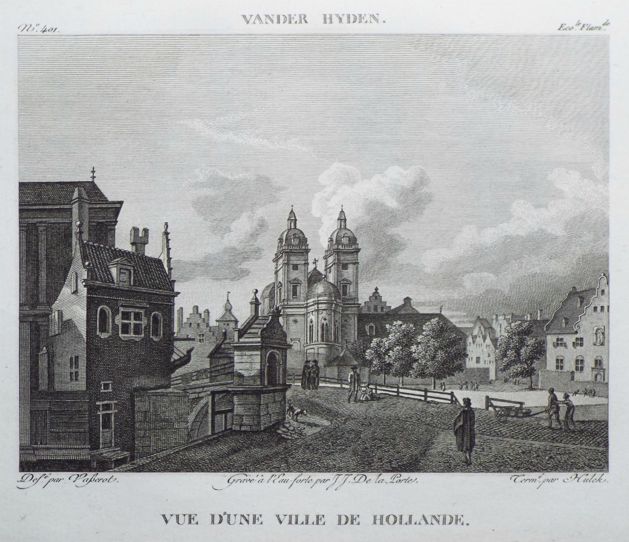 Print - Vue d'une Ville de Hollande.