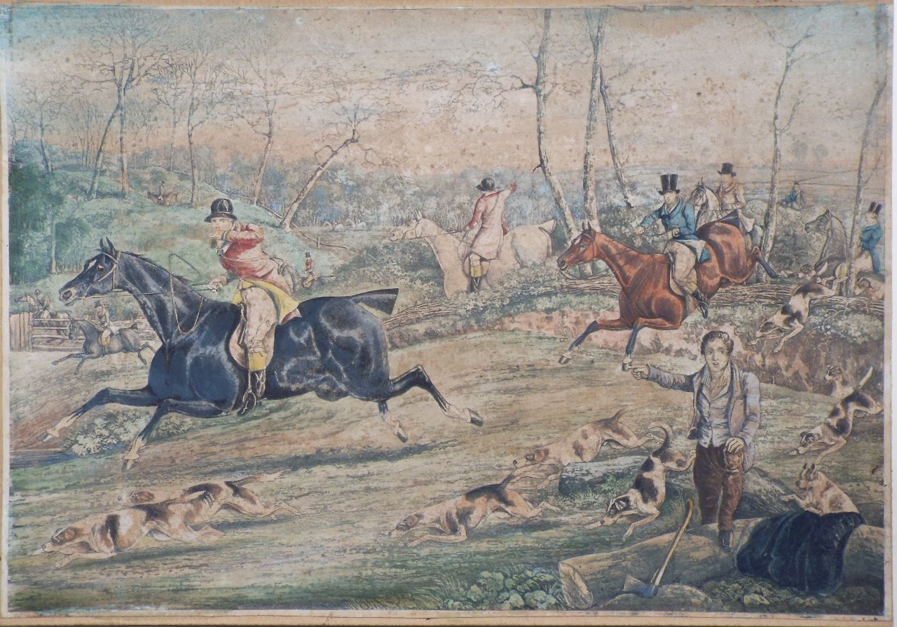 Print - Fox hunt