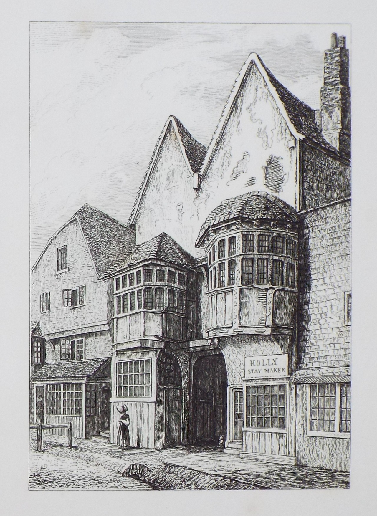 Print - The George Inn, High-street