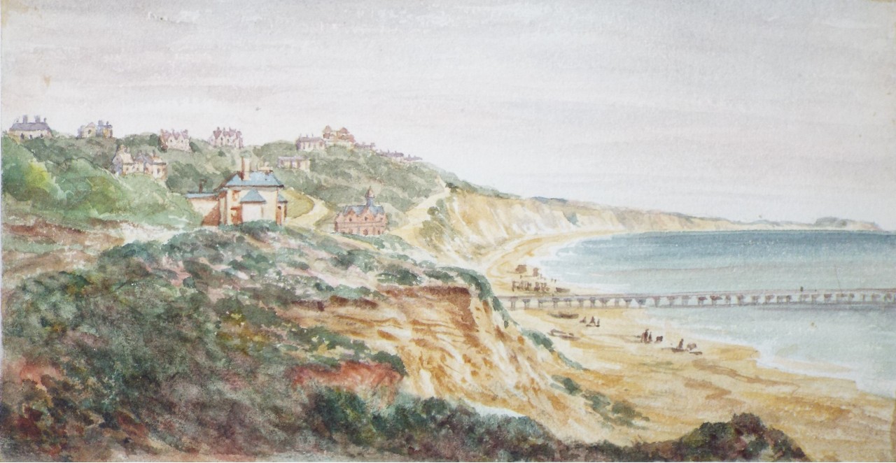 Watercolour - Bournemouth pier etc