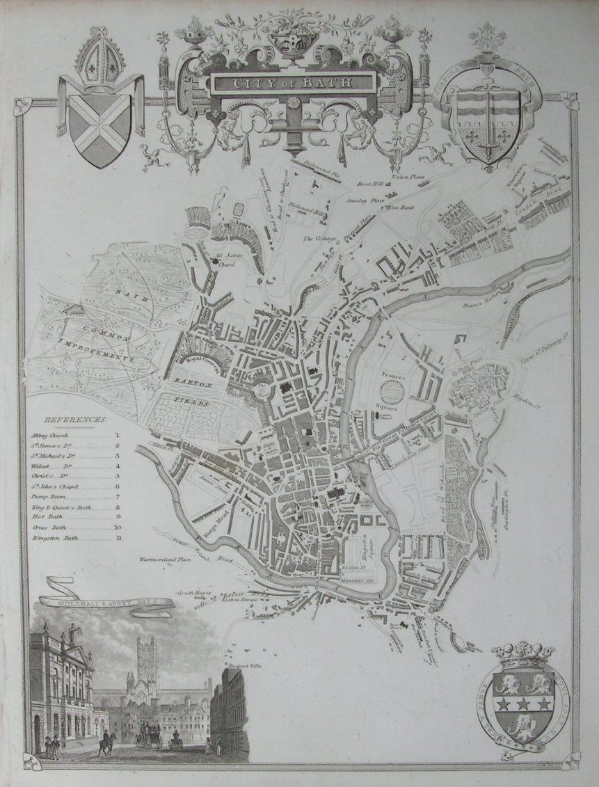 Map of Bath - Bath