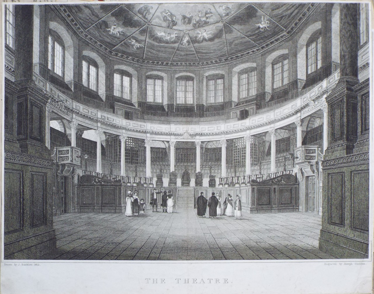 Print - The Theatre. - Skelton