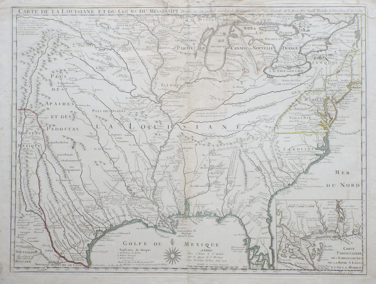 Map of Louisiana - Louisiana