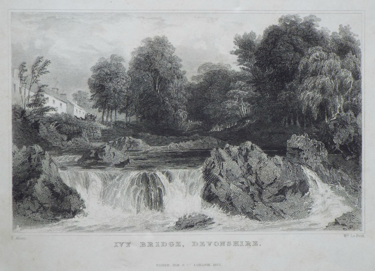 Print - Ivy Bridge, Devonshire. - Le