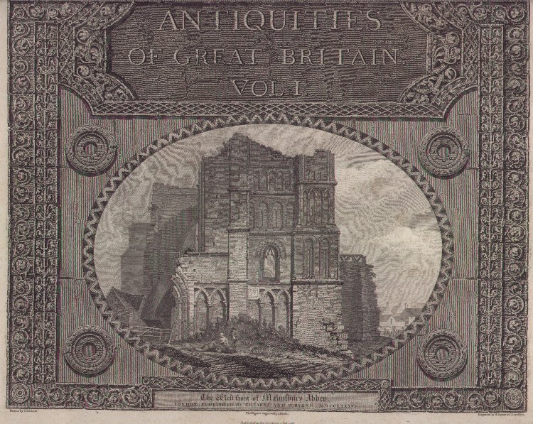 Print - Malmsbury Abbey (Title Vignette).