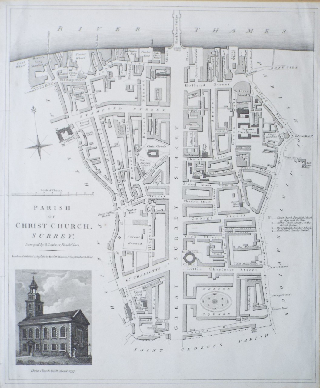 Map of Southwark - Southwark