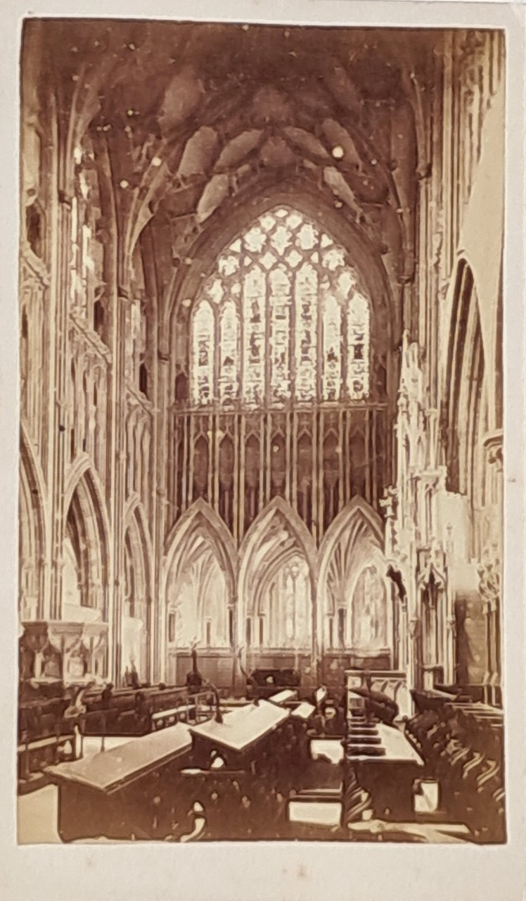 Photograph - Wells Cathedral Choir looking East