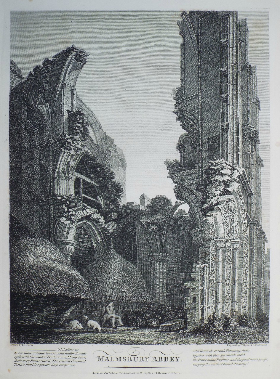Print - Malmsbury Abbey - Byrne