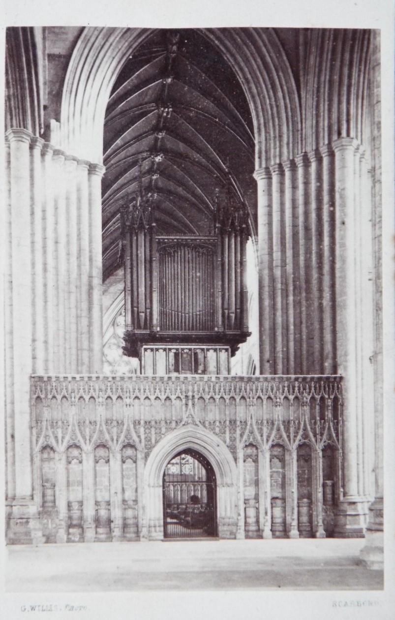 Photograph - Ripon Cathedral Rood Screen