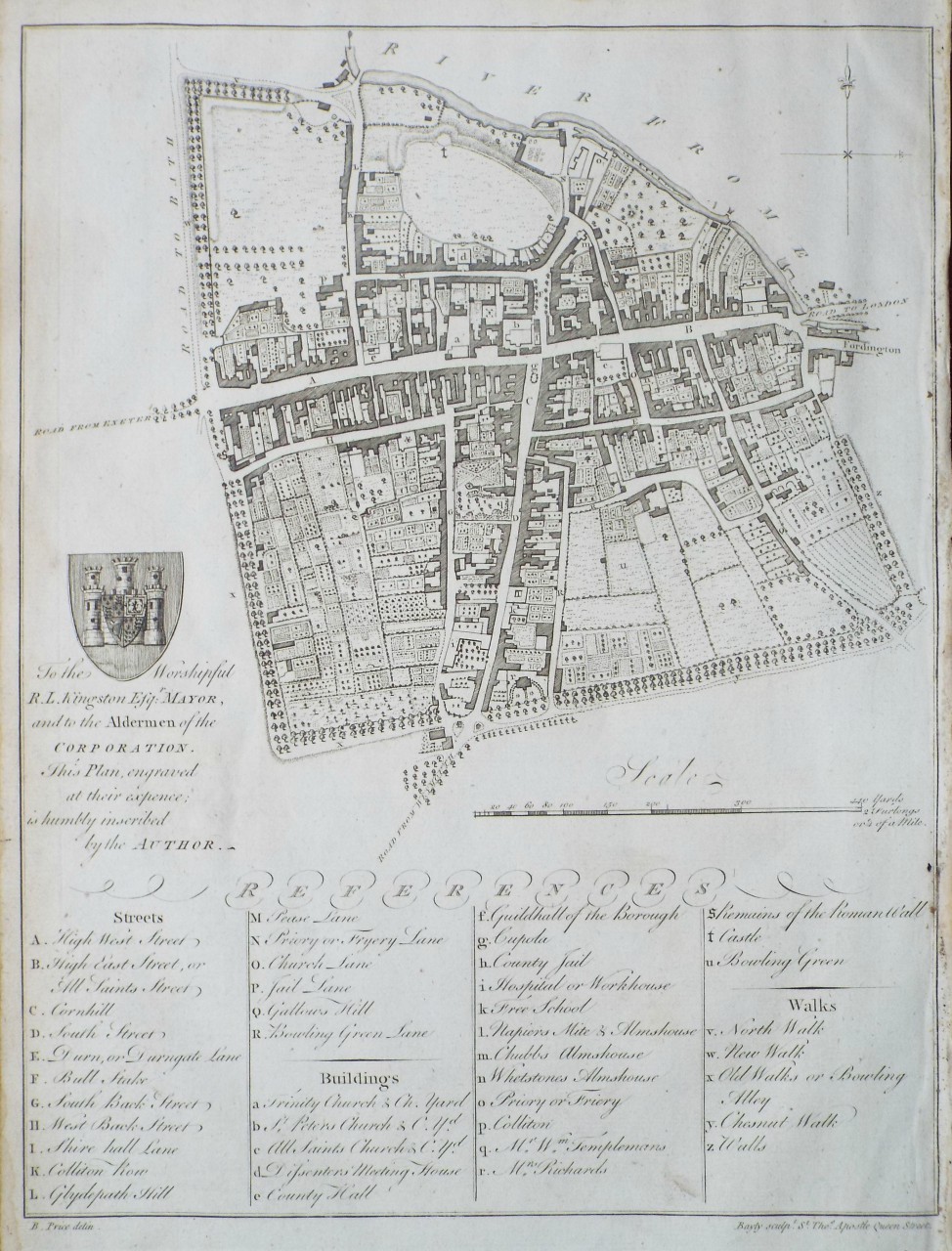 Map of Dorchester - Dorchester
