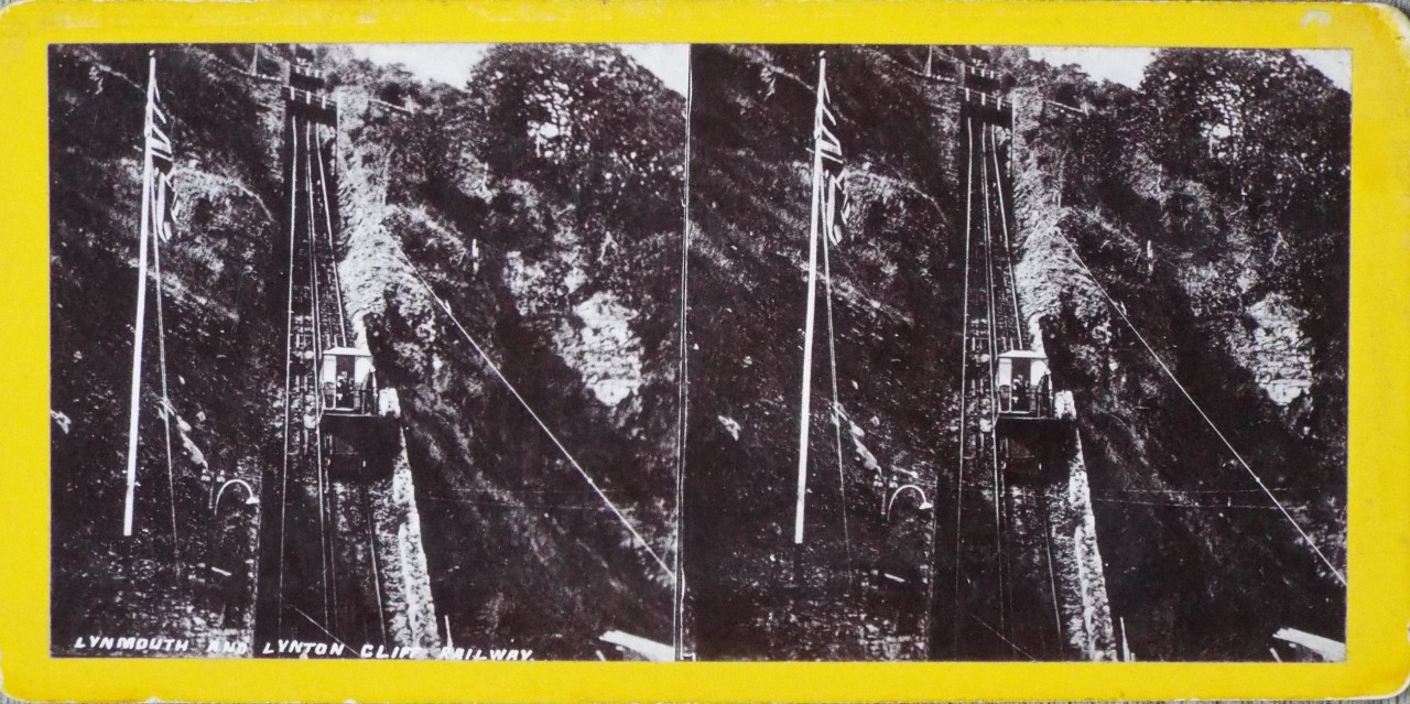 Photograph - Lynmouth and Lynton Cliff Railway.