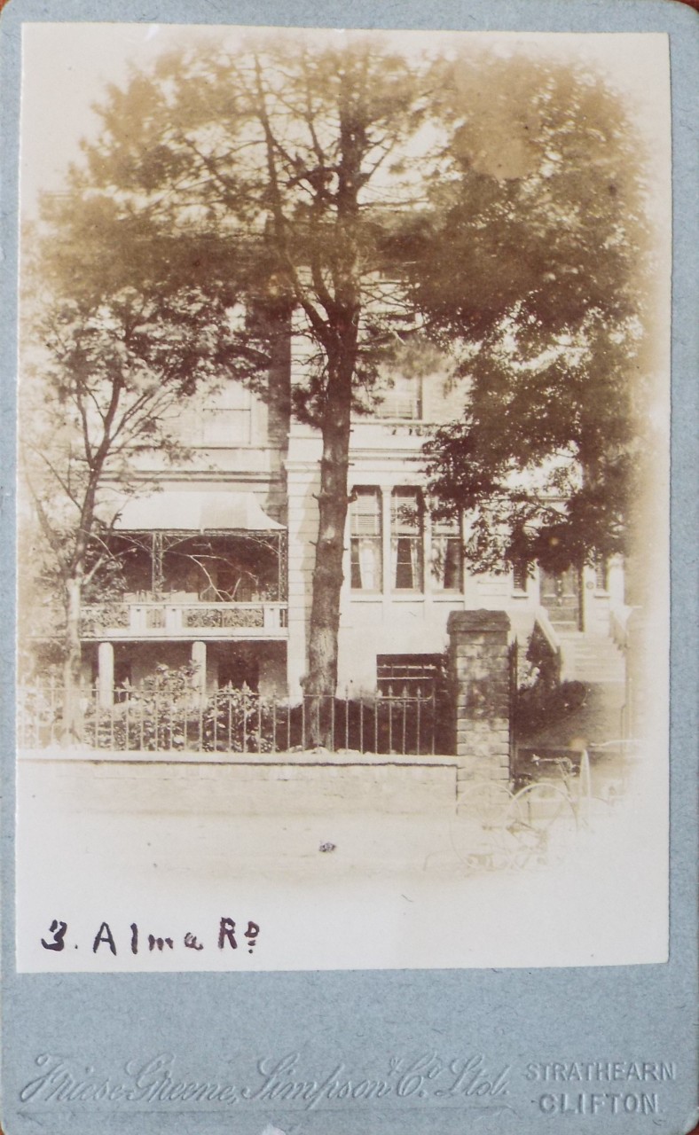 Photograph - Number 3, Alma Road, Clifton