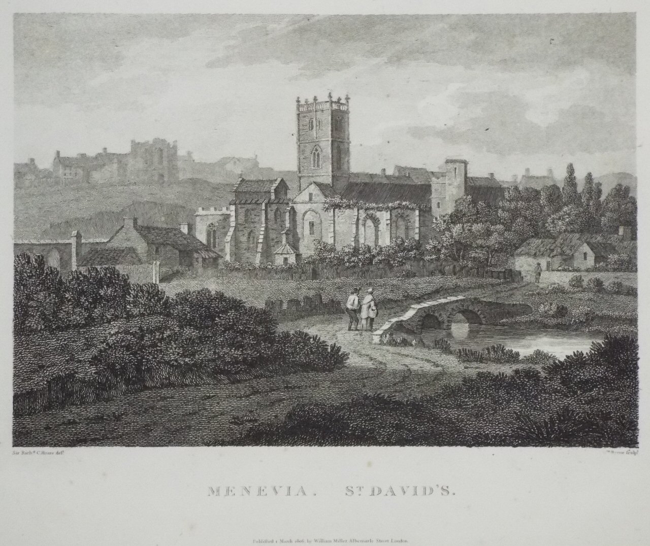 Print - Menevia. St. David's. - Byrne
