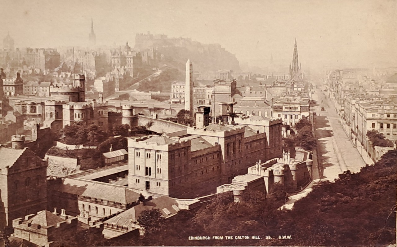 Photograph - Edinburgh from the Calton Hill.