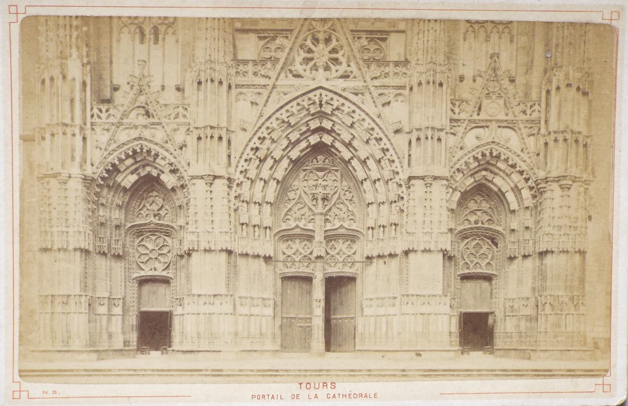 Photograph - Tours Portail de la Cathedrale