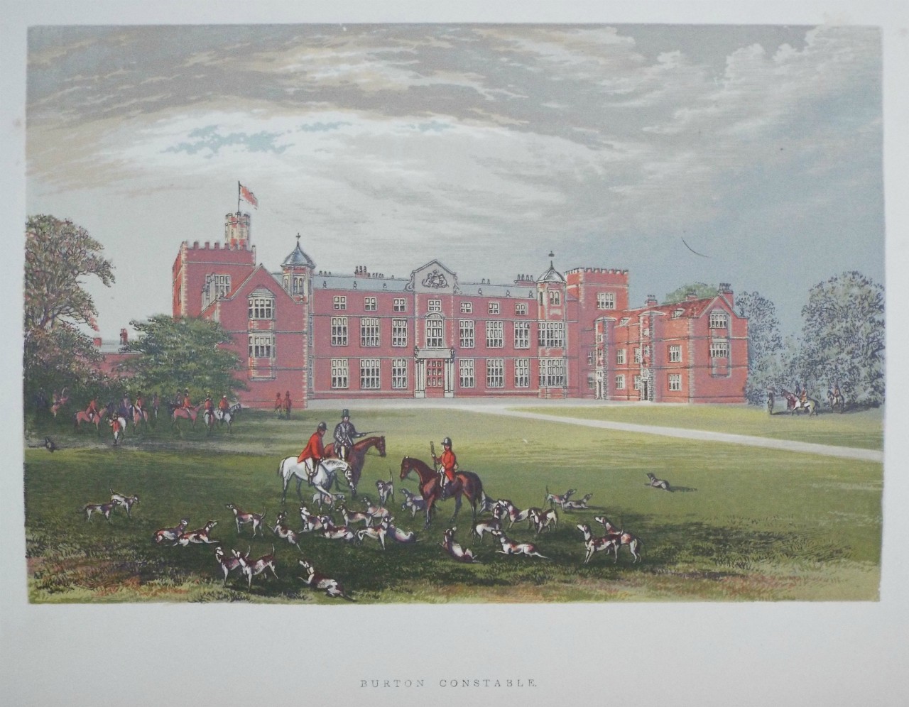 Chromo-lithograph - Burton Constable.