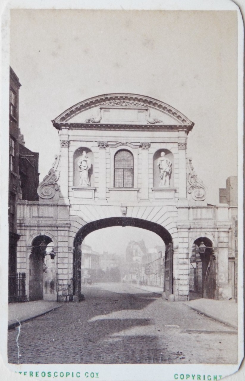 Photograph - Temple Bar in Fleet Street,
