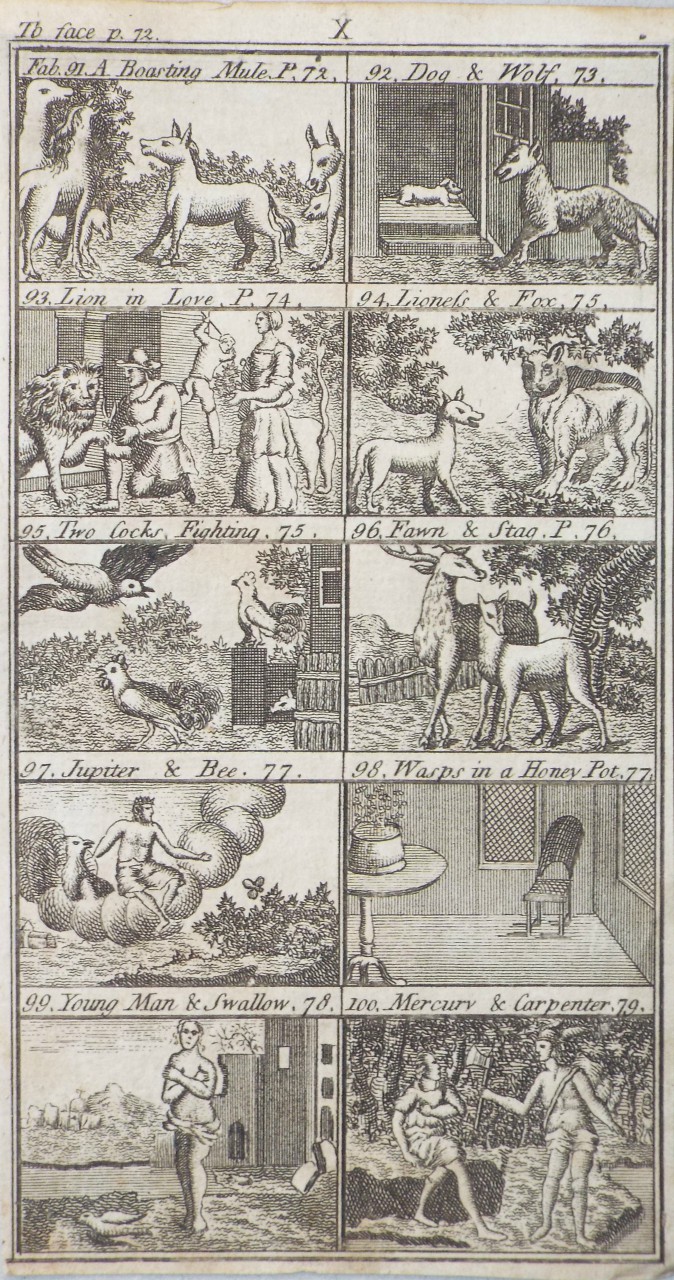 Print - Aesop's fables (91 to 100)
