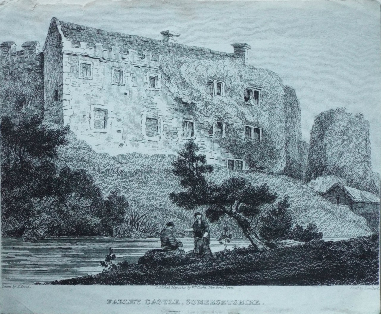 Print - Farley Castle, Somersetshire.