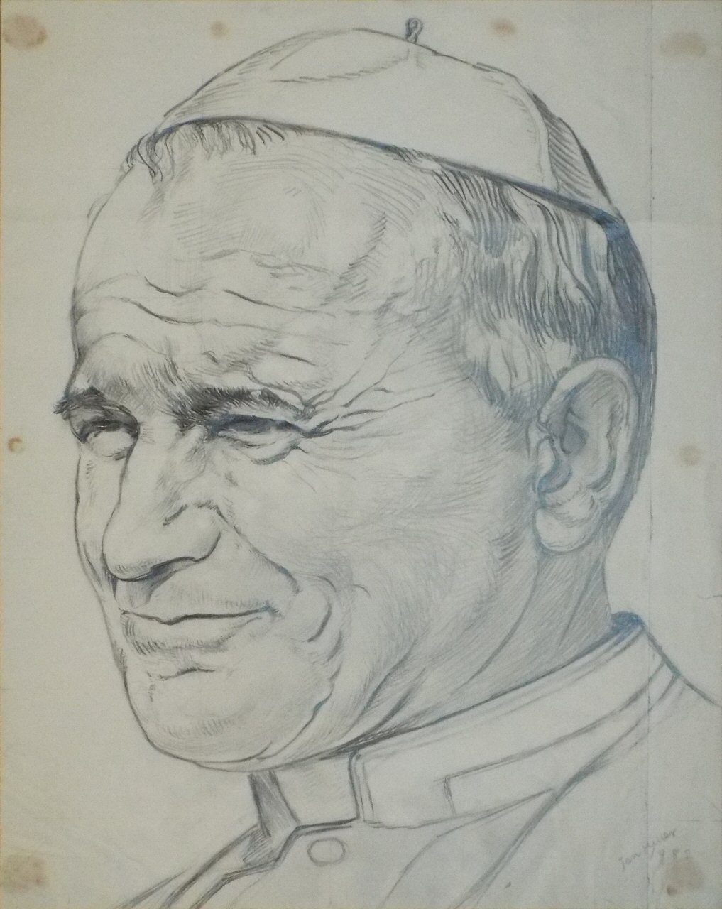 Pencil - (Pope Jean-Paule the Second)