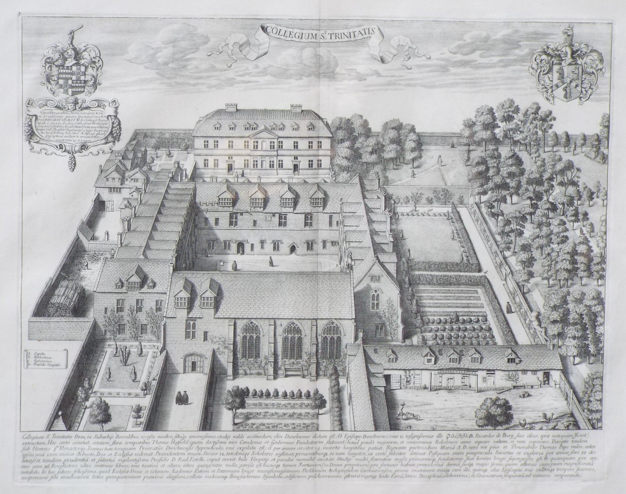 Print - Collegium Trinitatis - Loggan