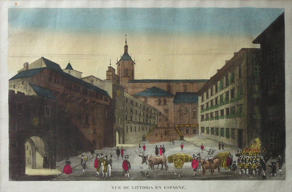 Print - Vue de Vittoria en Espagne