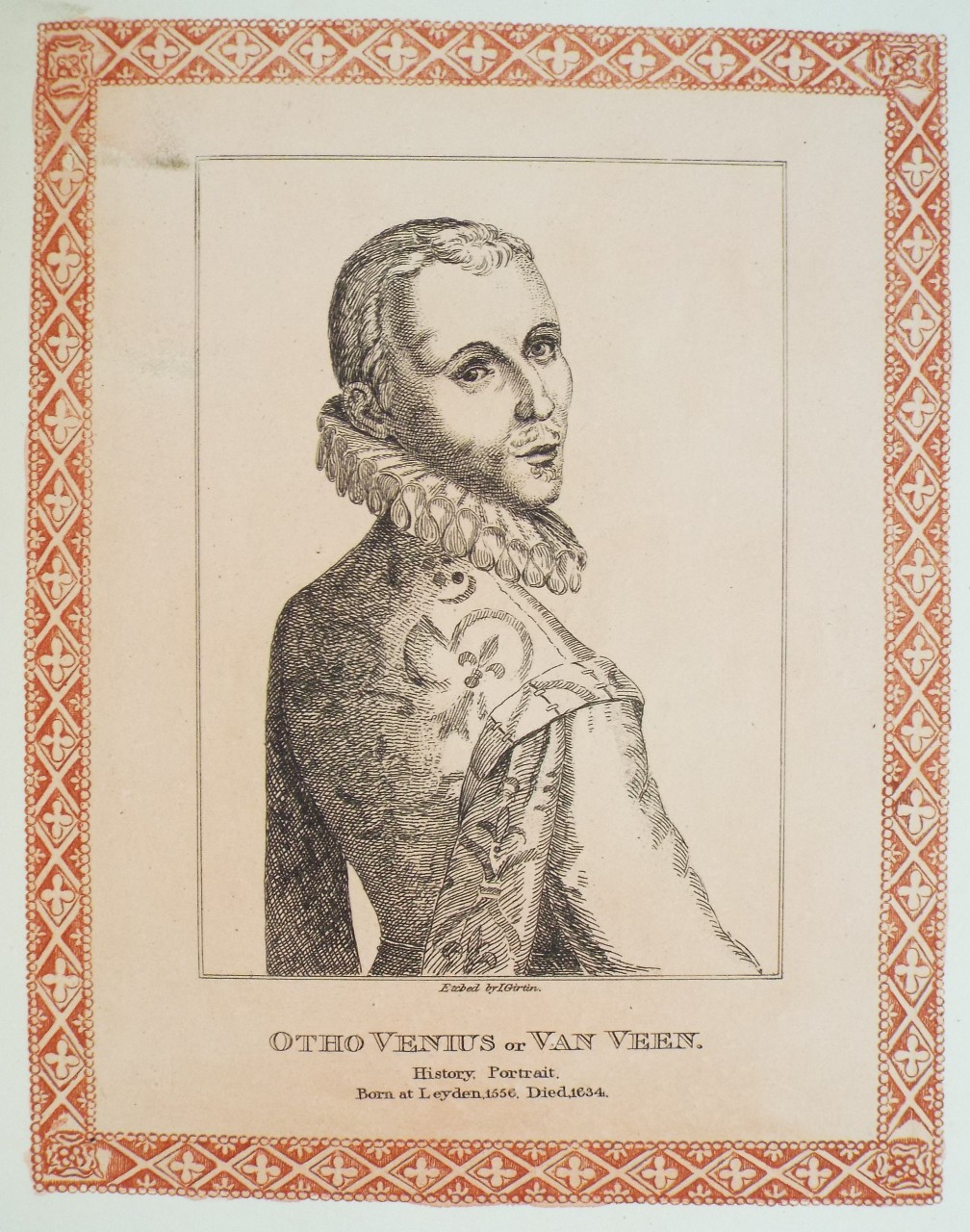 Etching - Otho Venius or Van Veen. - Girtin