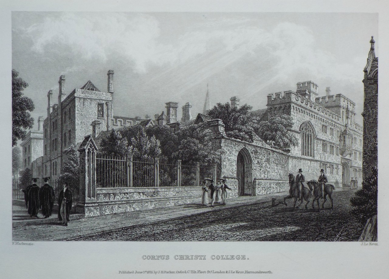 Print - Corpus Christi College. - Le