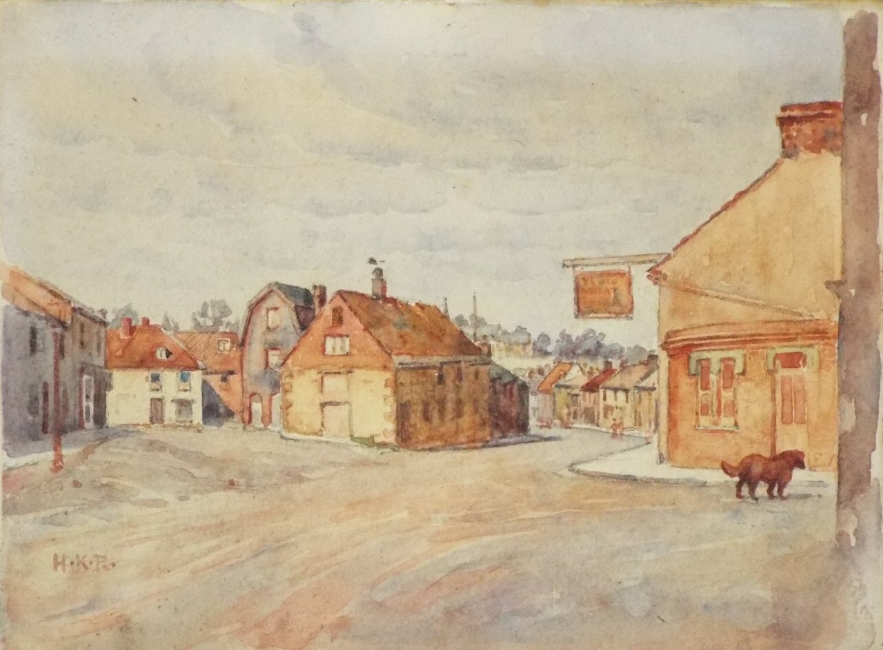 Watercolour - Ye Old Wheatsheaf