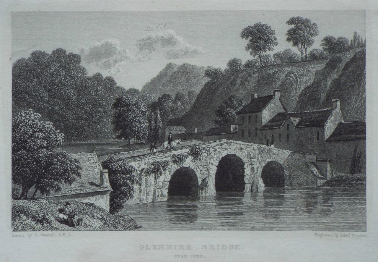 Print - Glenmire Bridge. Near Cork. - Finden