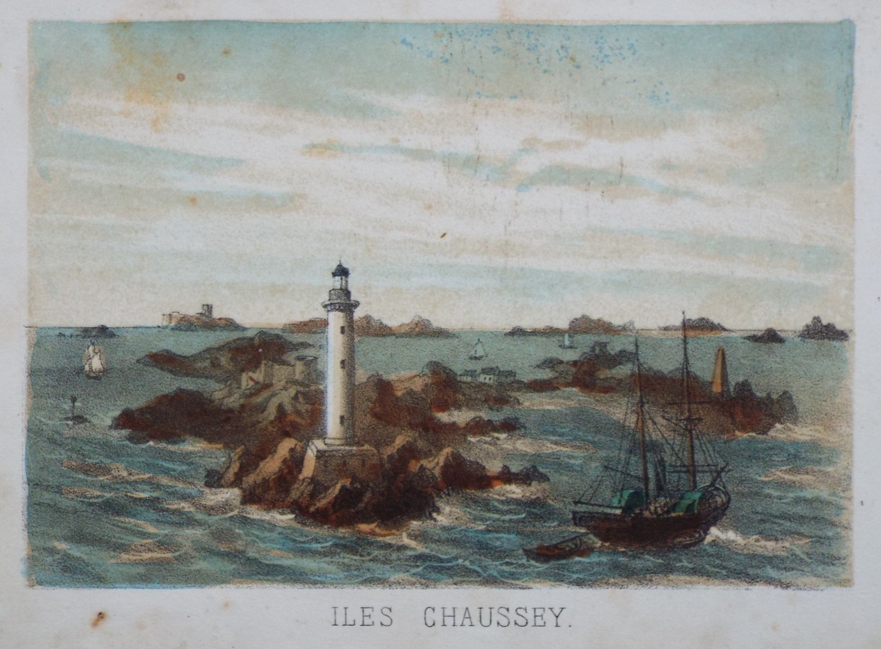 Lithograph - Iles Chaussey.