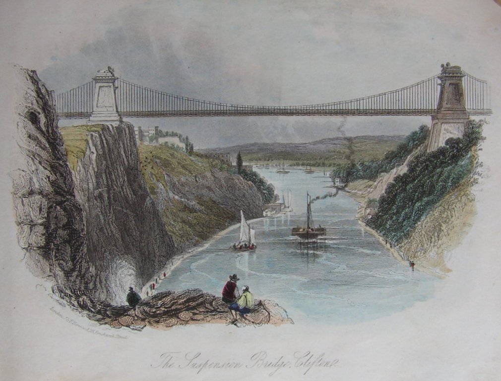 Steel Vignette - The Suspension Bridge, Clifton - J