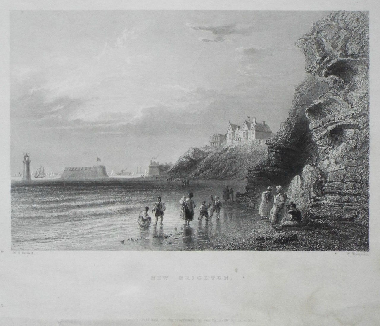 Print - New Brighton. - Mossman