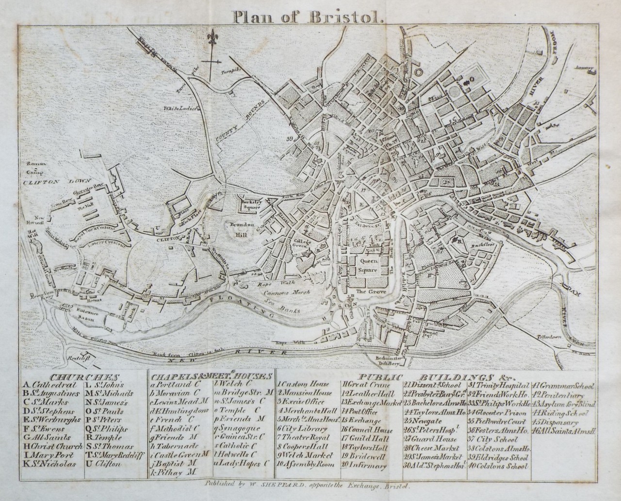 Map of Bristol - Bristol