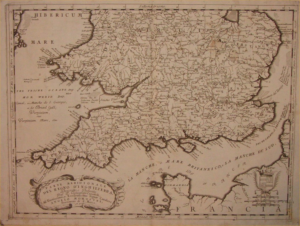 Map of England