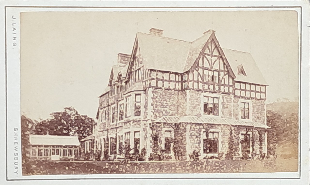Photograph - Unidentified house in or near Shrewsbury