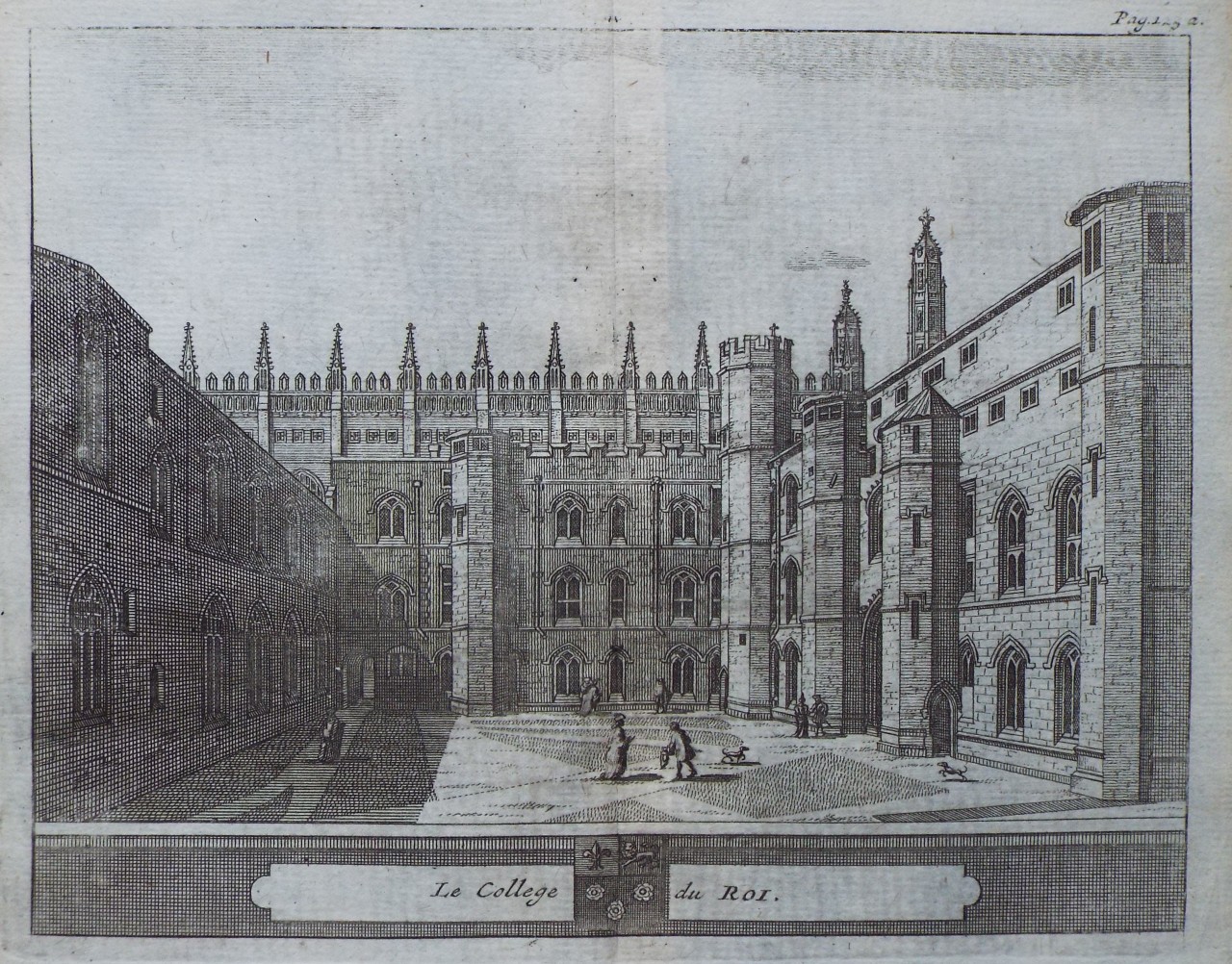 Print - Le College du Roi.