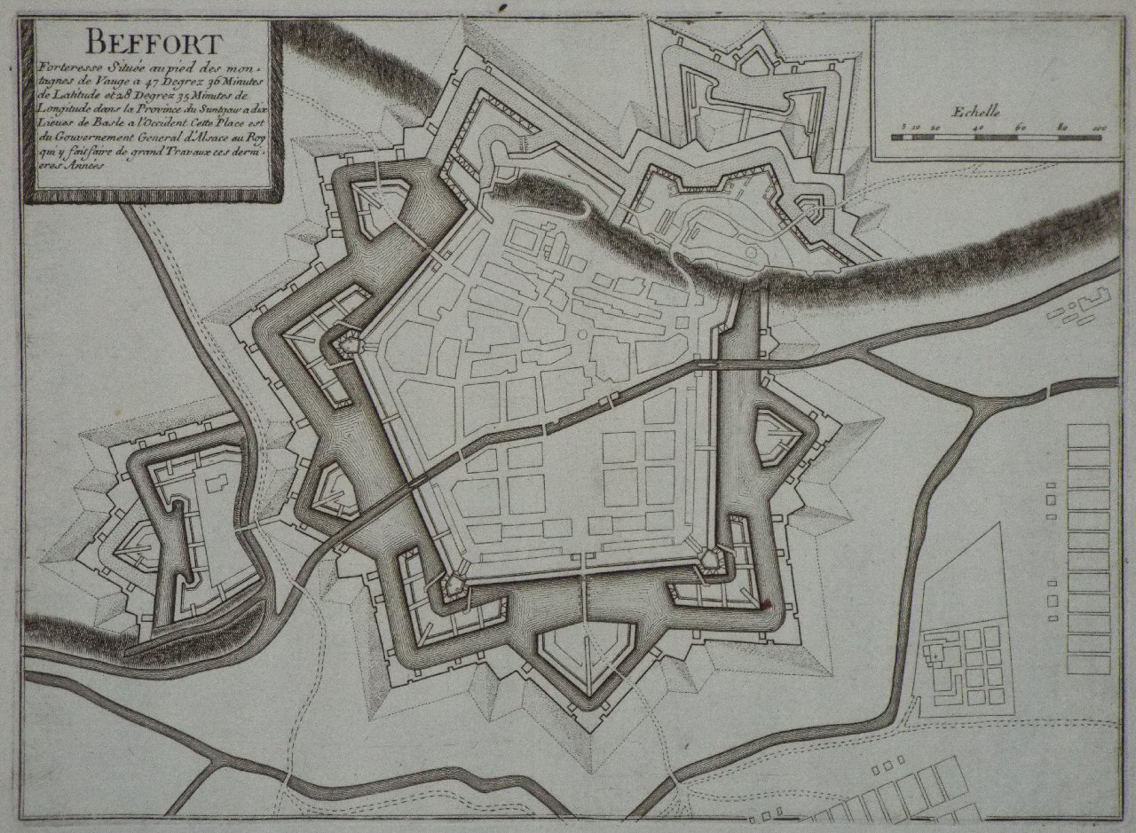 Map of Belfort - Belfort