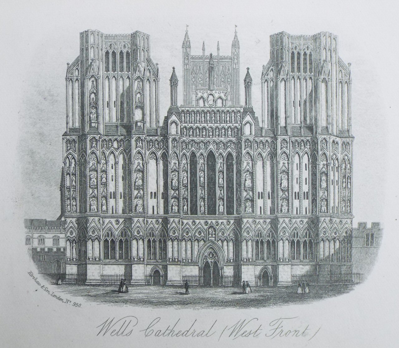 Steel Vignette - Wells Cathedral (West Front) - Kershaw