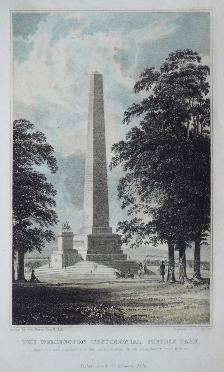 Print - The Wellington Testimonial, Phoenix Park - Archer