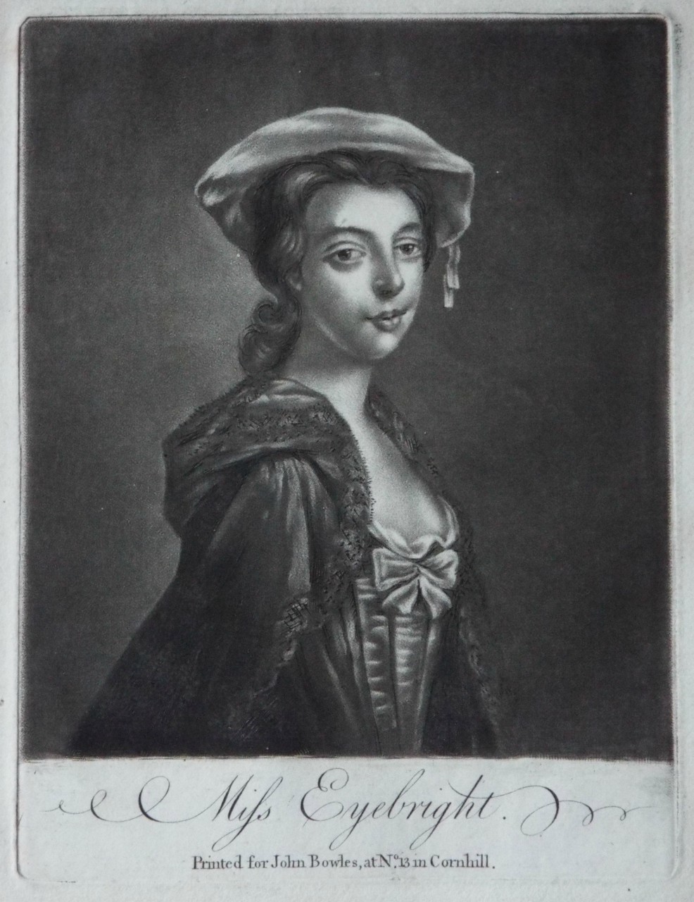 Mezzotint - Miss Eyebright.