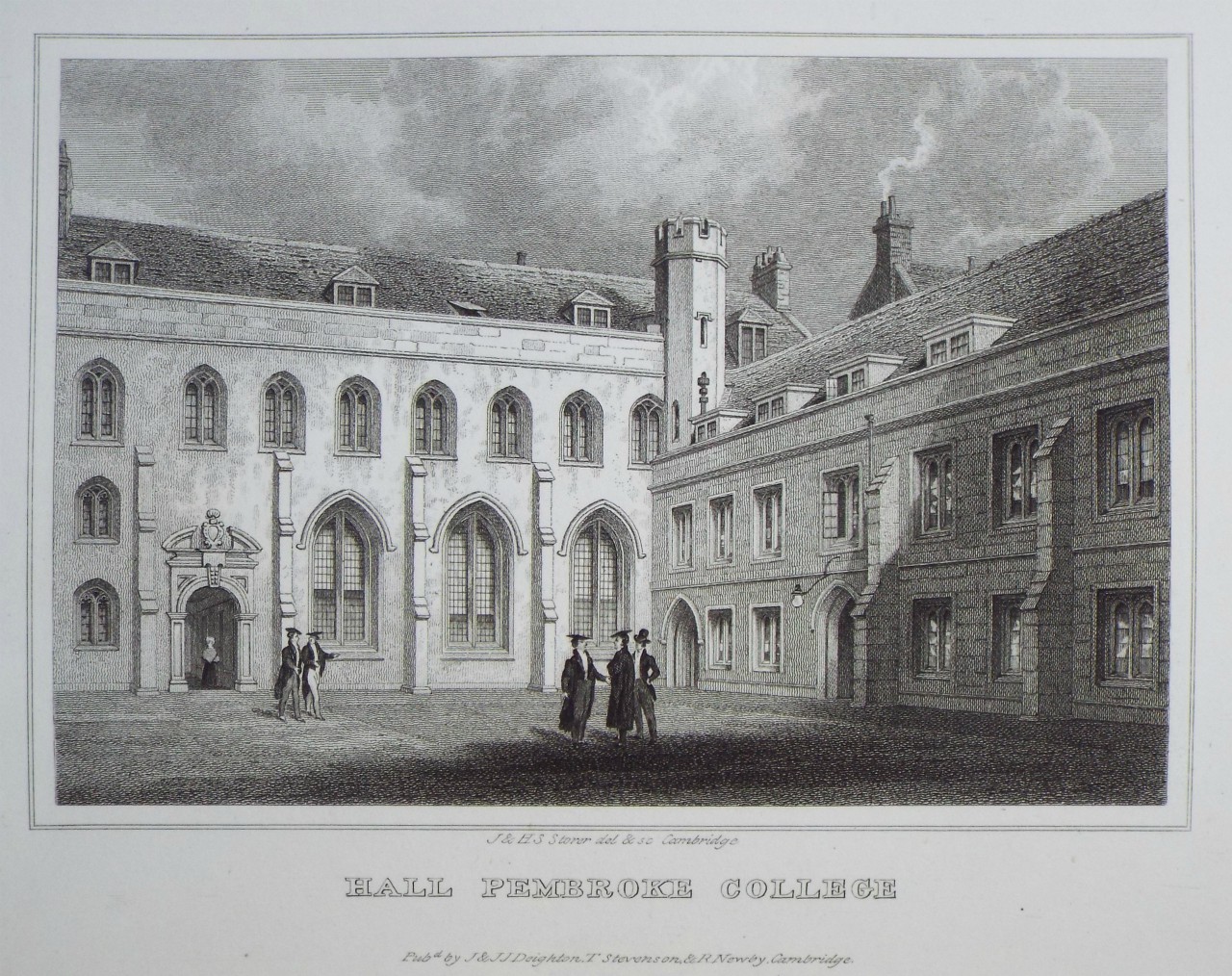 Print - Hall Pembroke College - Storer