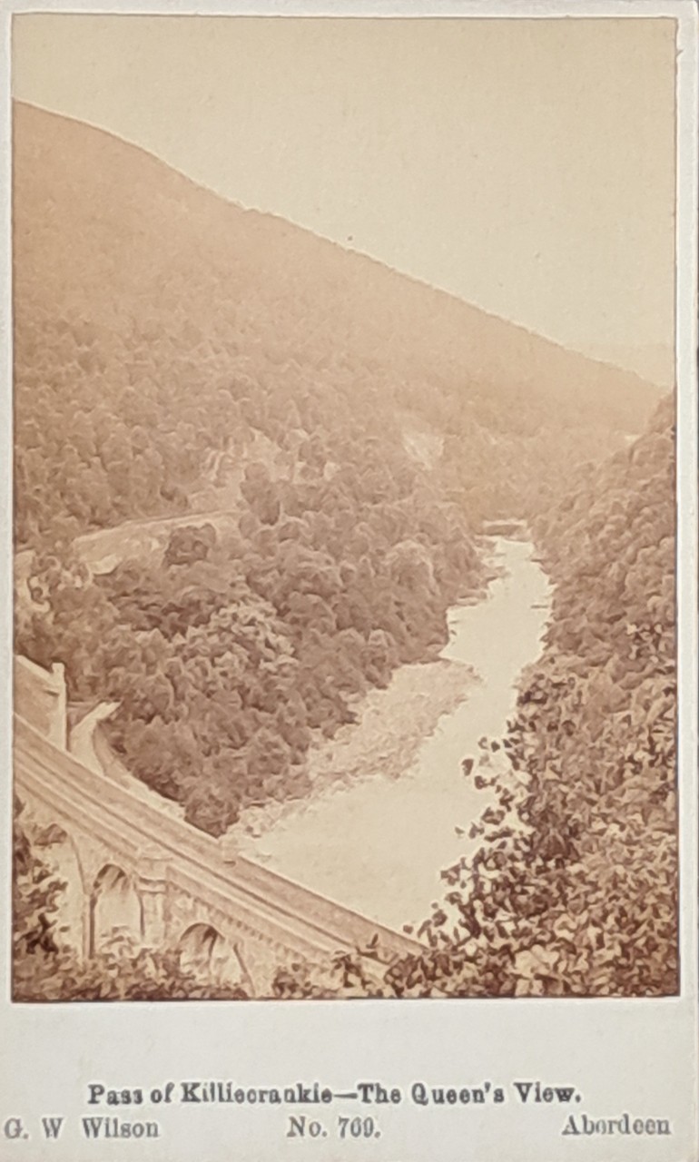Photograph - Pass of Killiecrankie - The Queen's View.