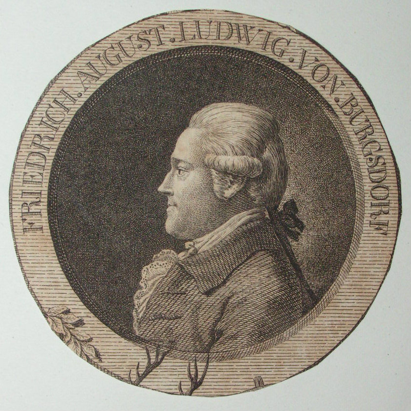 Print - Friedrich. August. Ludwig. Von. Burgsdorf